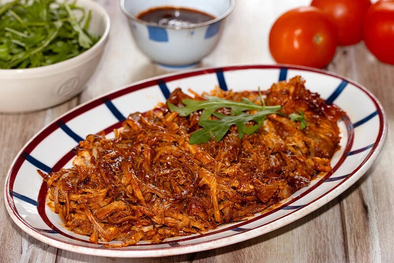 Effilochée de porc