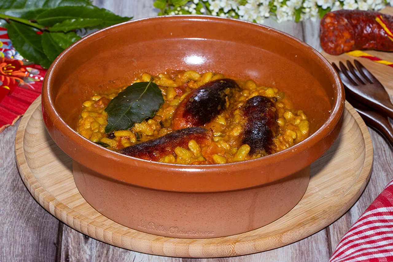 Flageolets au chorizo