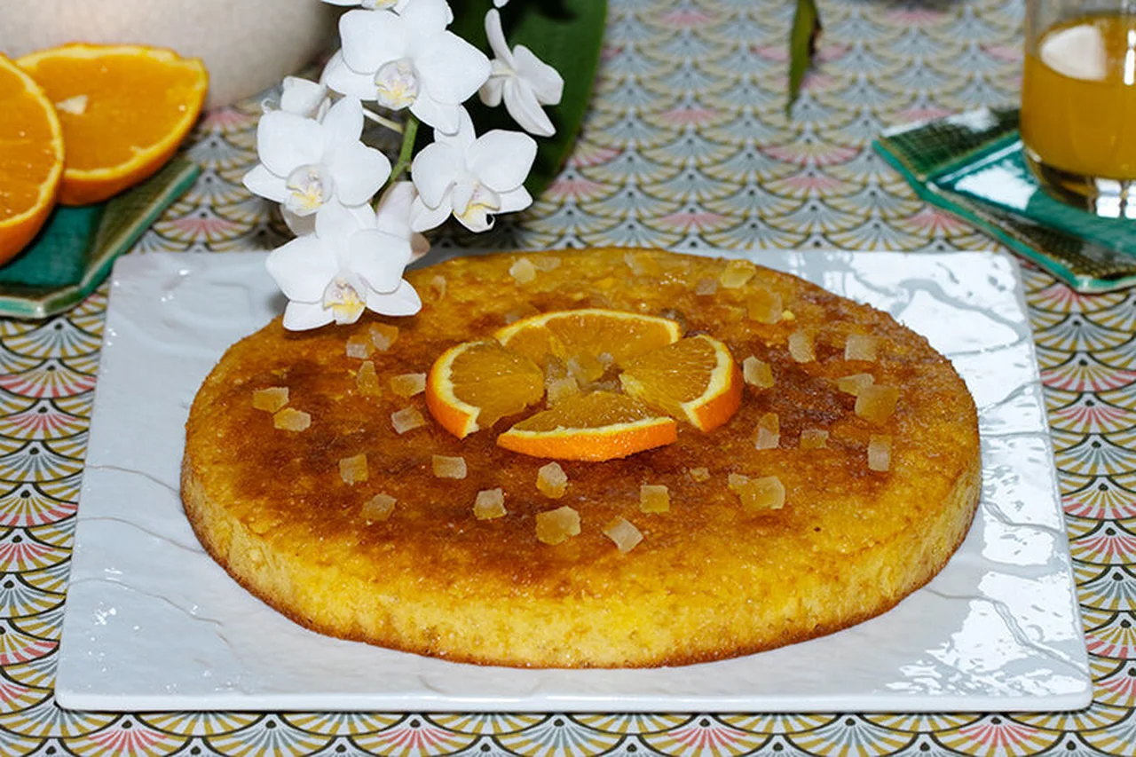 Gâteau moelleux à l'orange