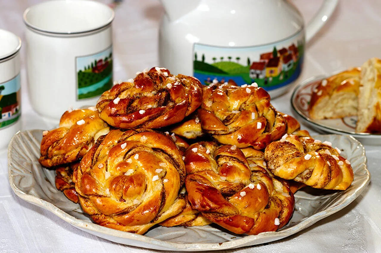 Kannelbullar, brioches suédoises à la cannelle
