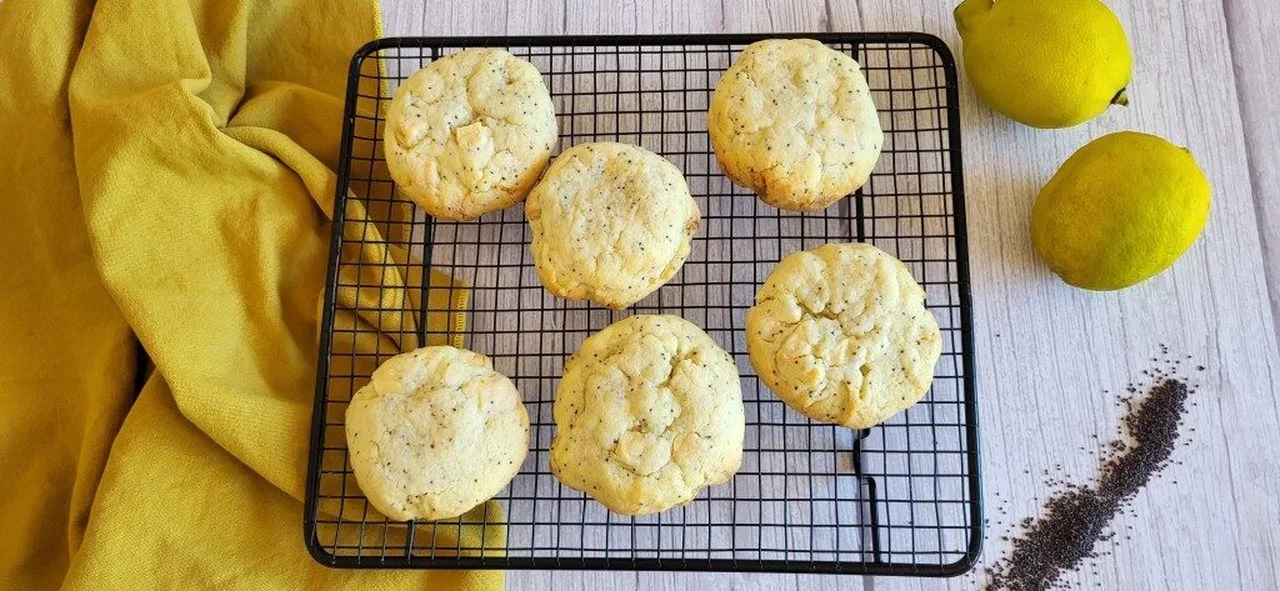Cookies citron au cœur de lemon curd