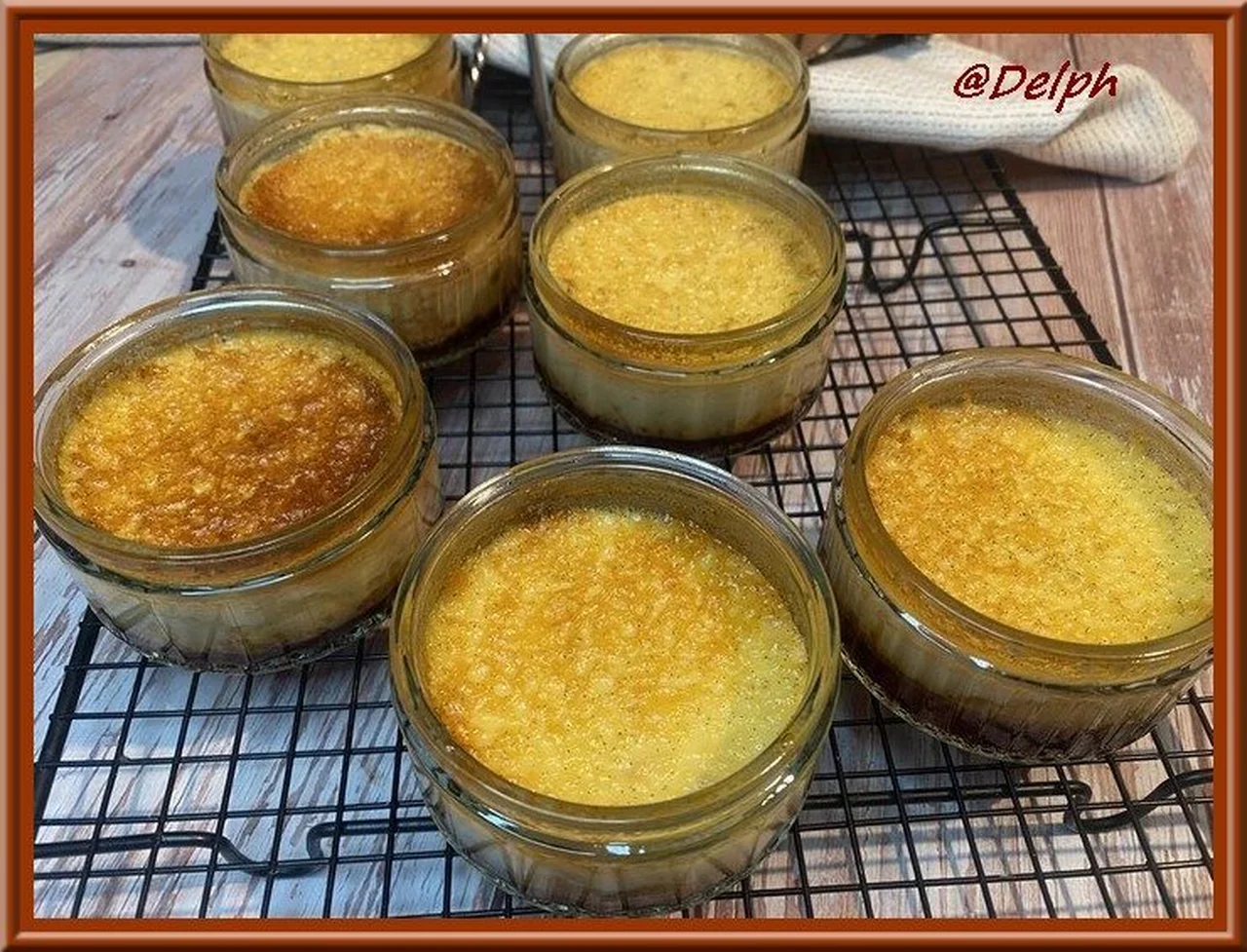 Crème caramel aux œufs