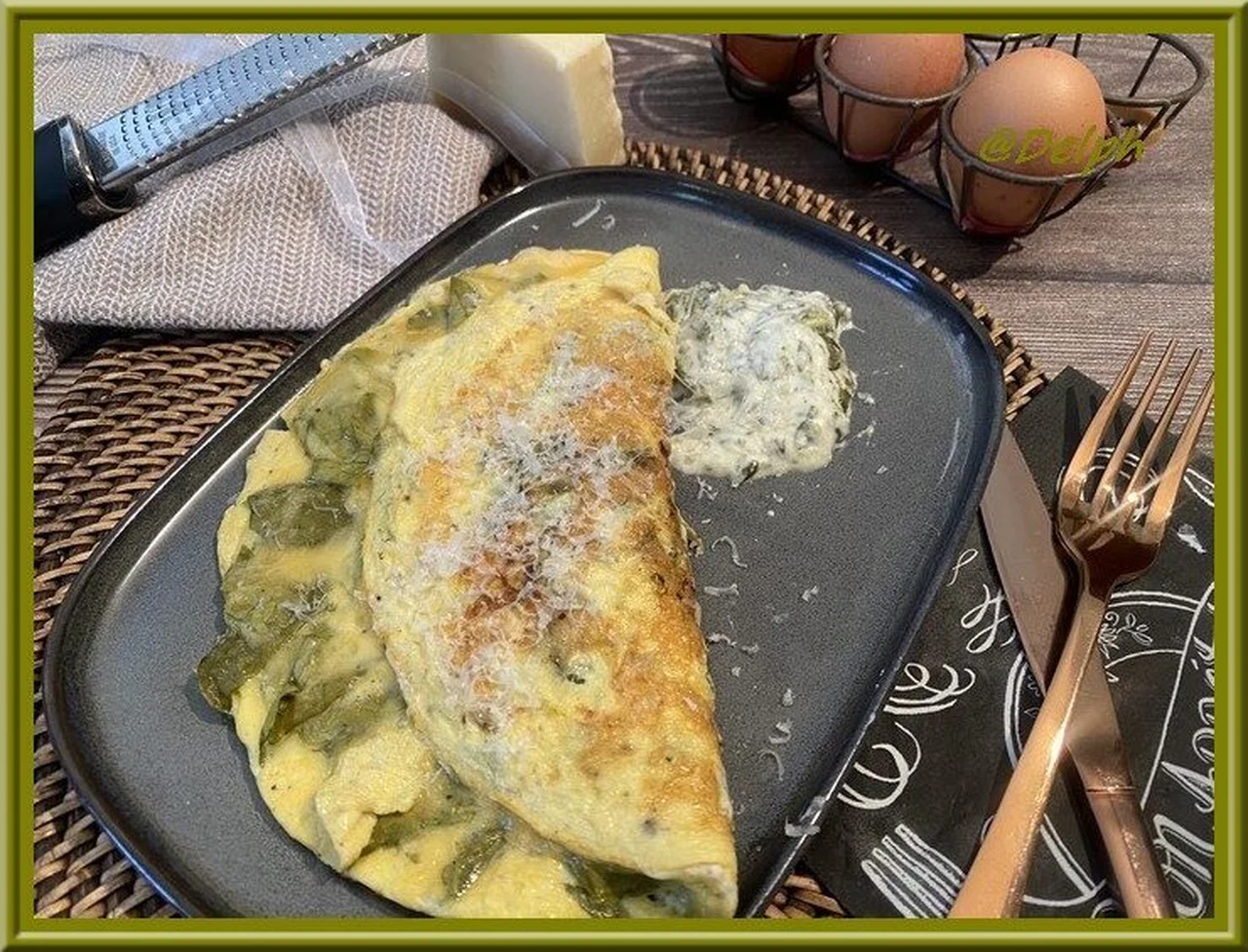 Omelette à l'oseille