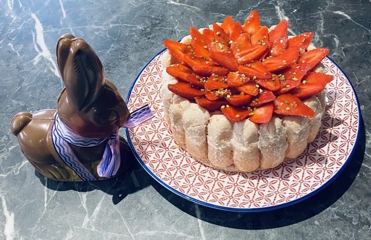Charlotte aux fraises