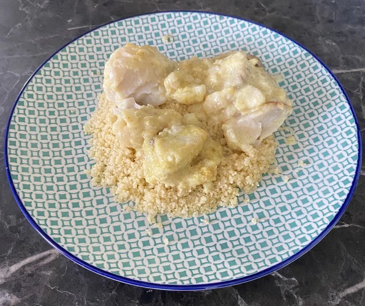 Dos de cabillaud à la crème de citron confit