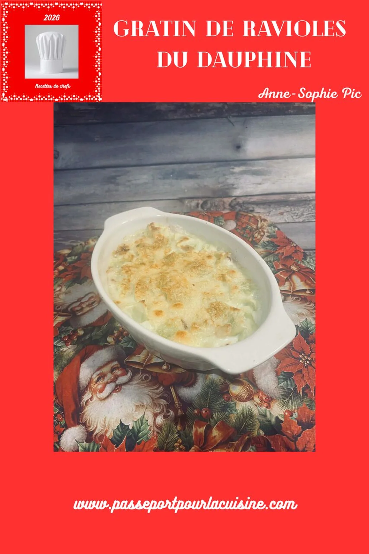 Gratin de ravioles du Dauphiné