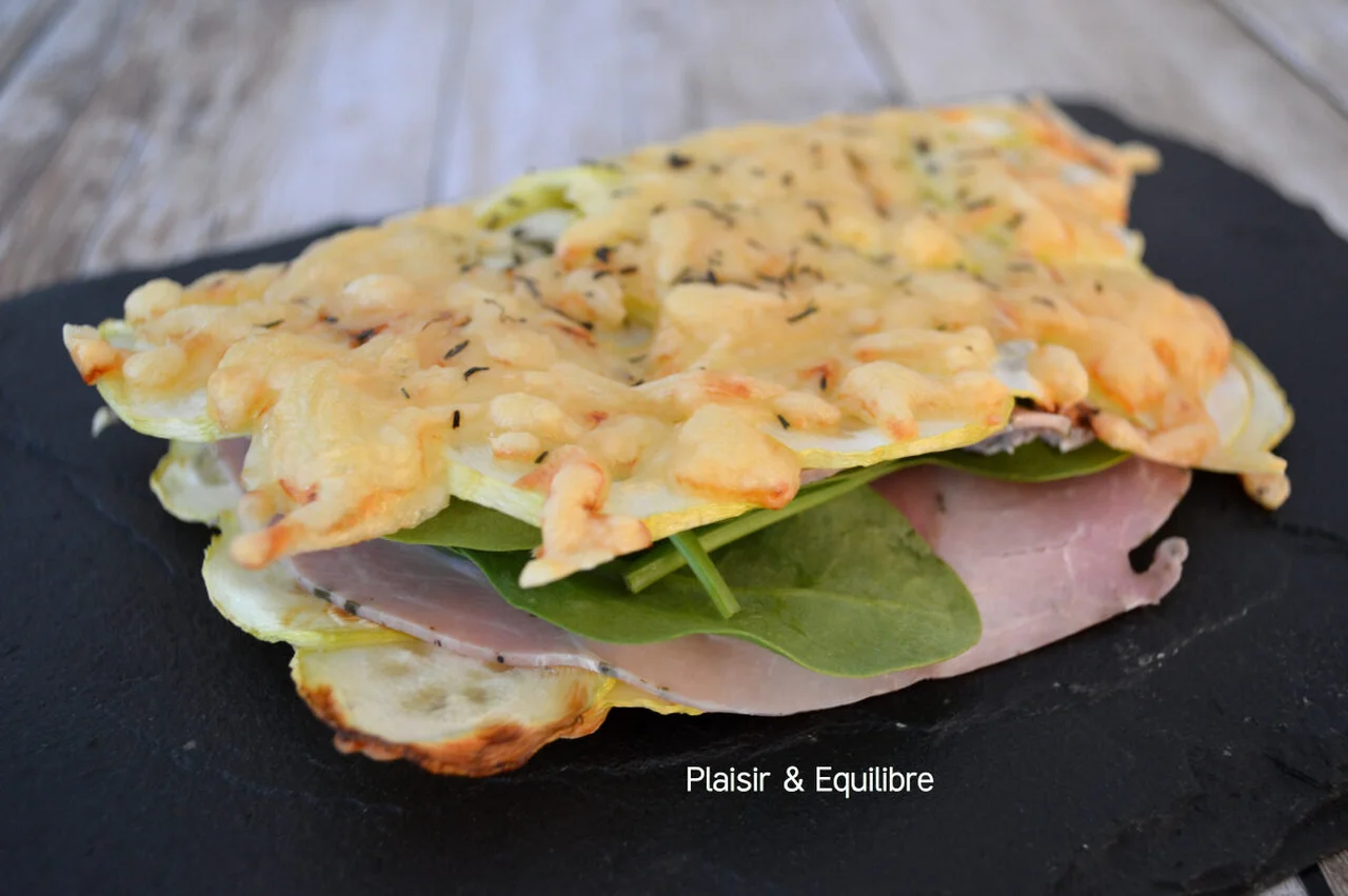 Wrap sandwich aux courgettes
