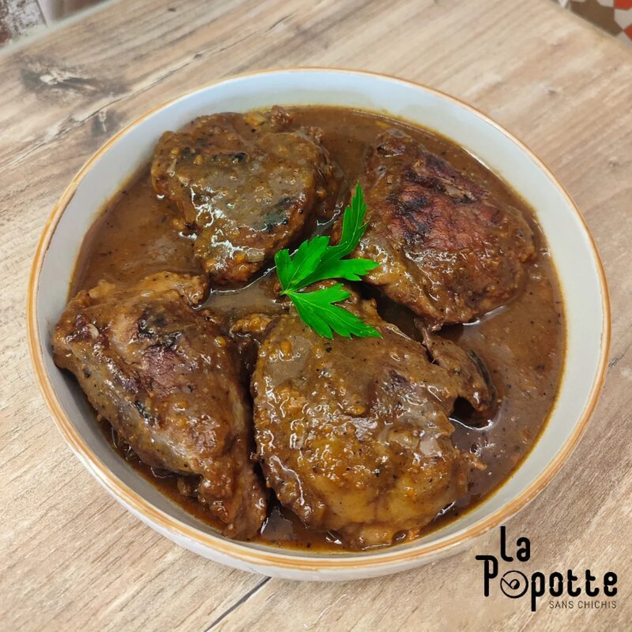 Joues de porc à la sévillane