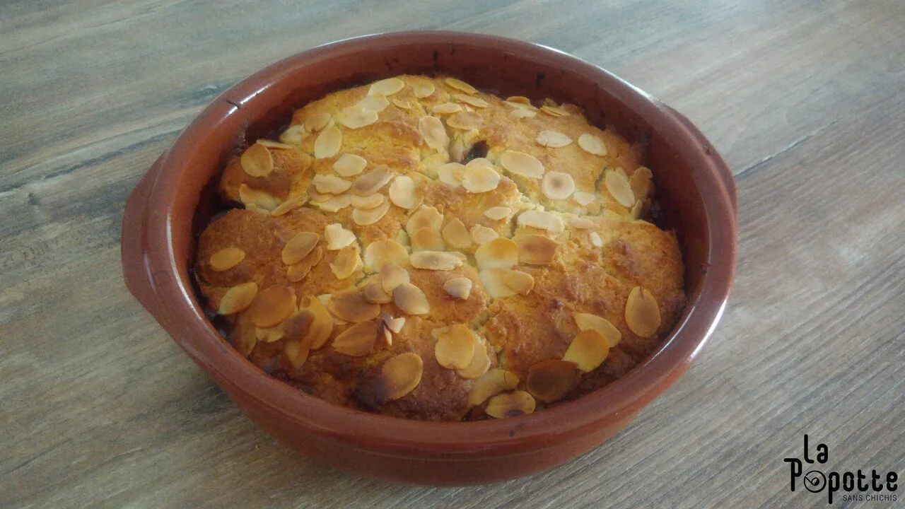 Cobbler aux prunes