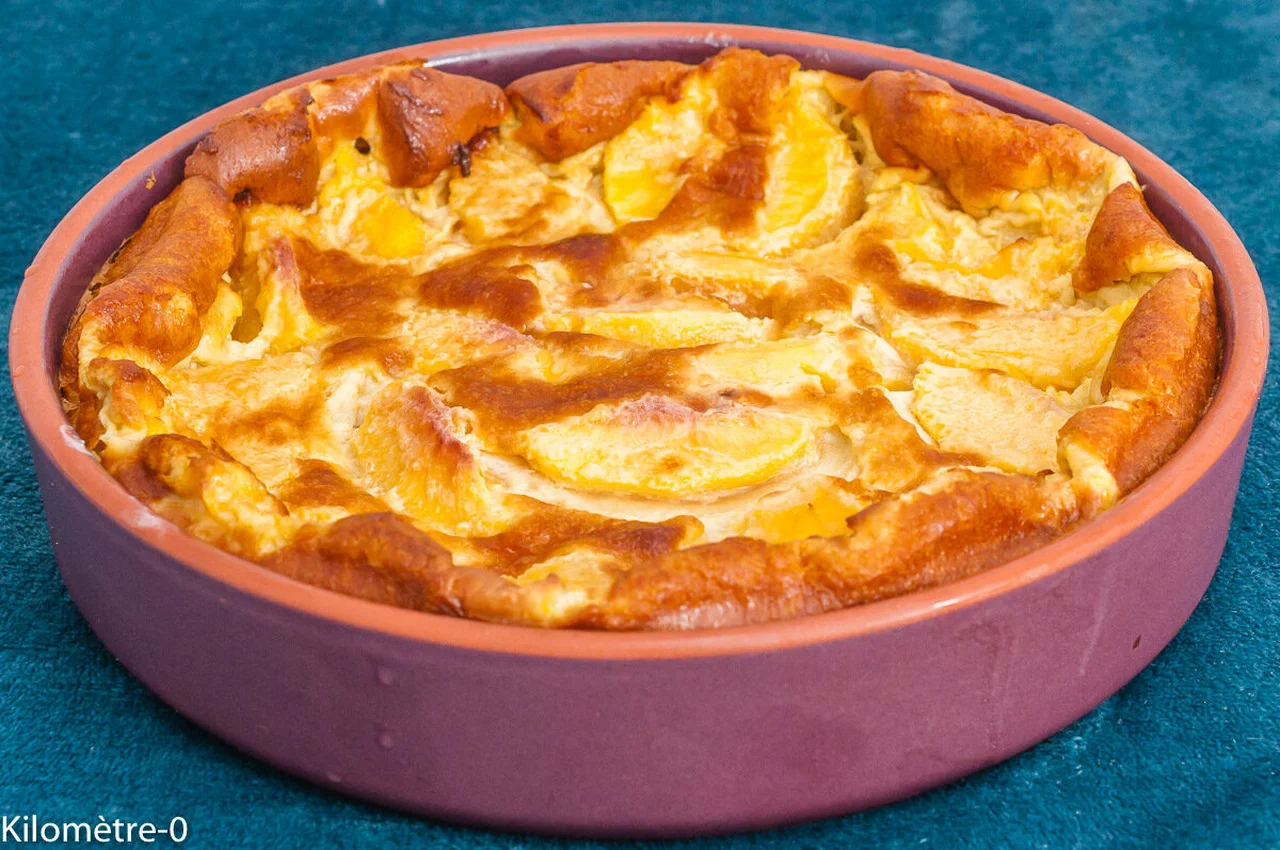Clafoutis aux brugnons