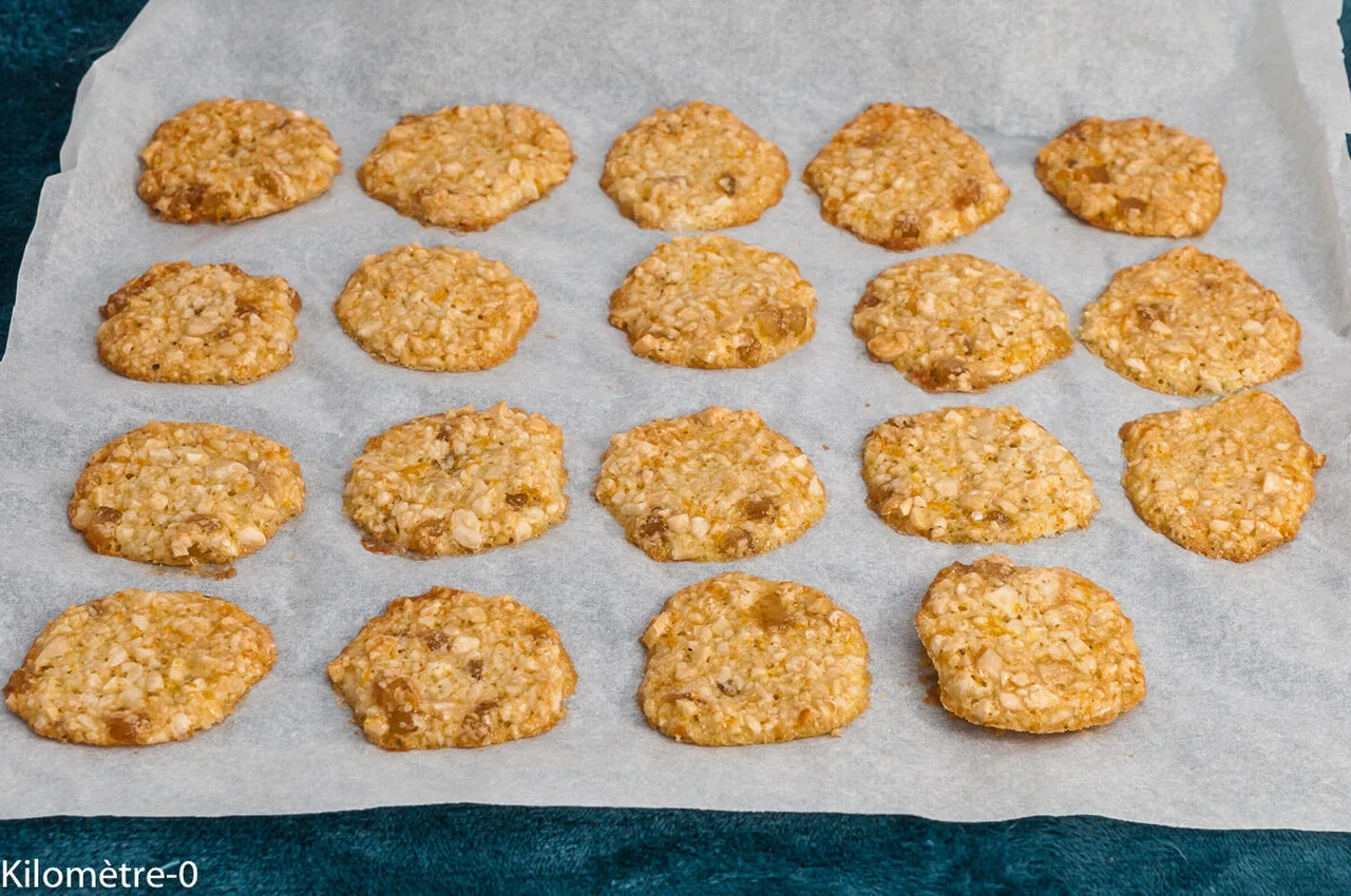 Croquants amandes orange