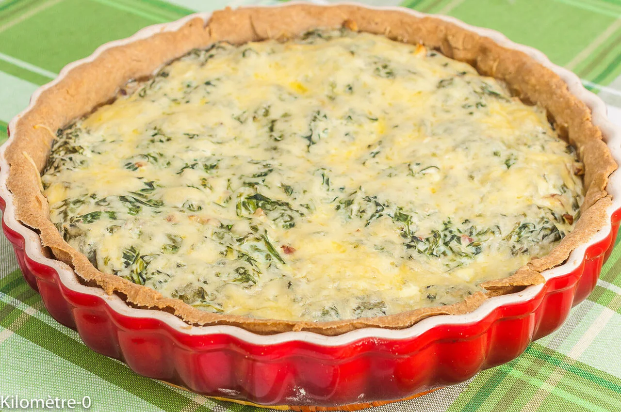 Quiche aux épinards