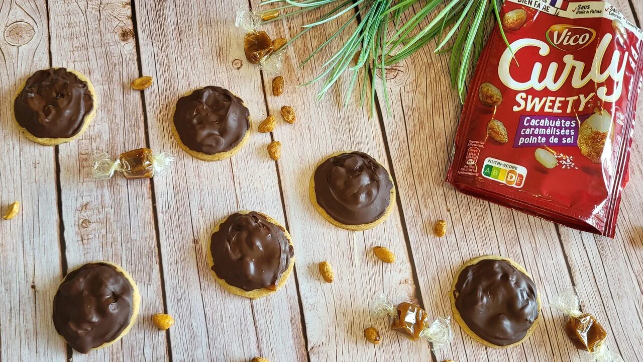 Biscuits façon Snickers