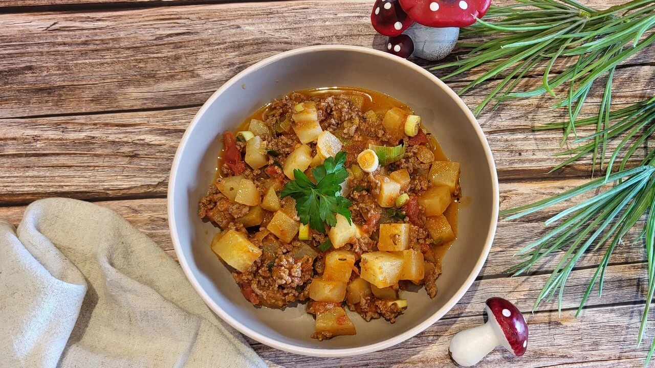 Chou rave à la bolognaise