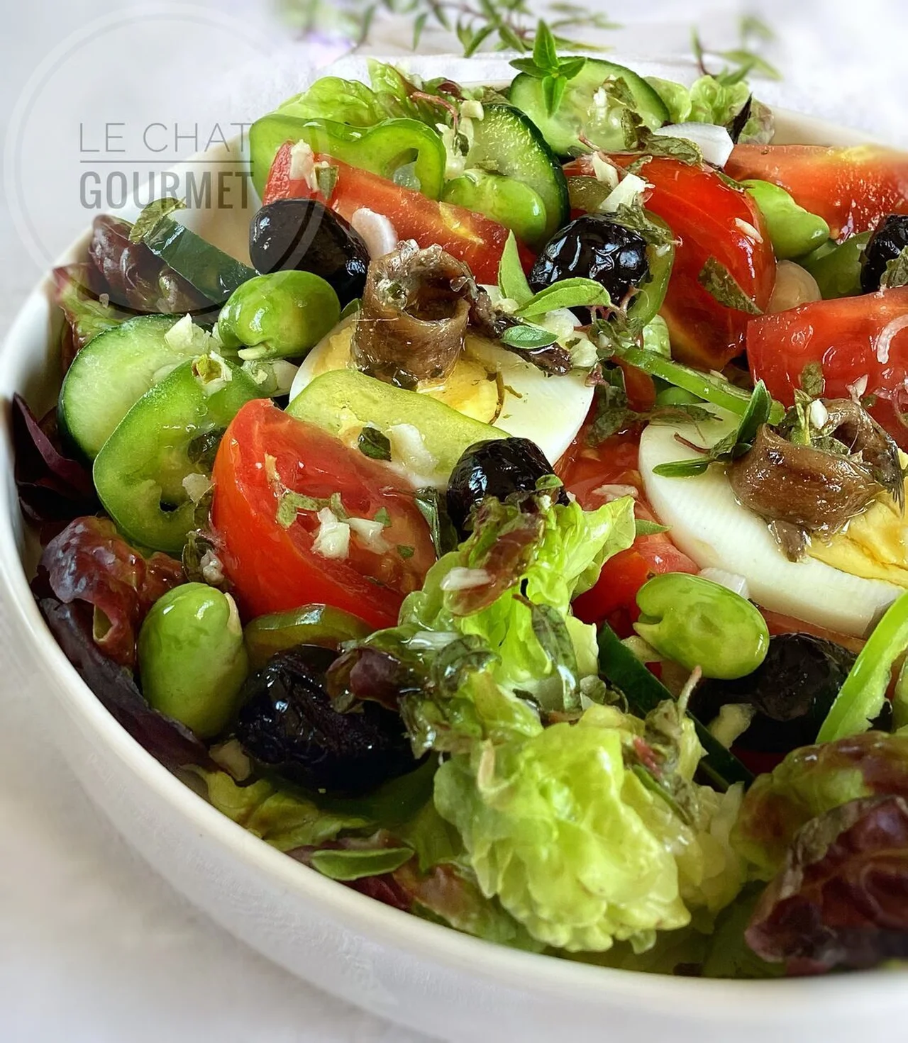Salade niçoise de David Lebovitz