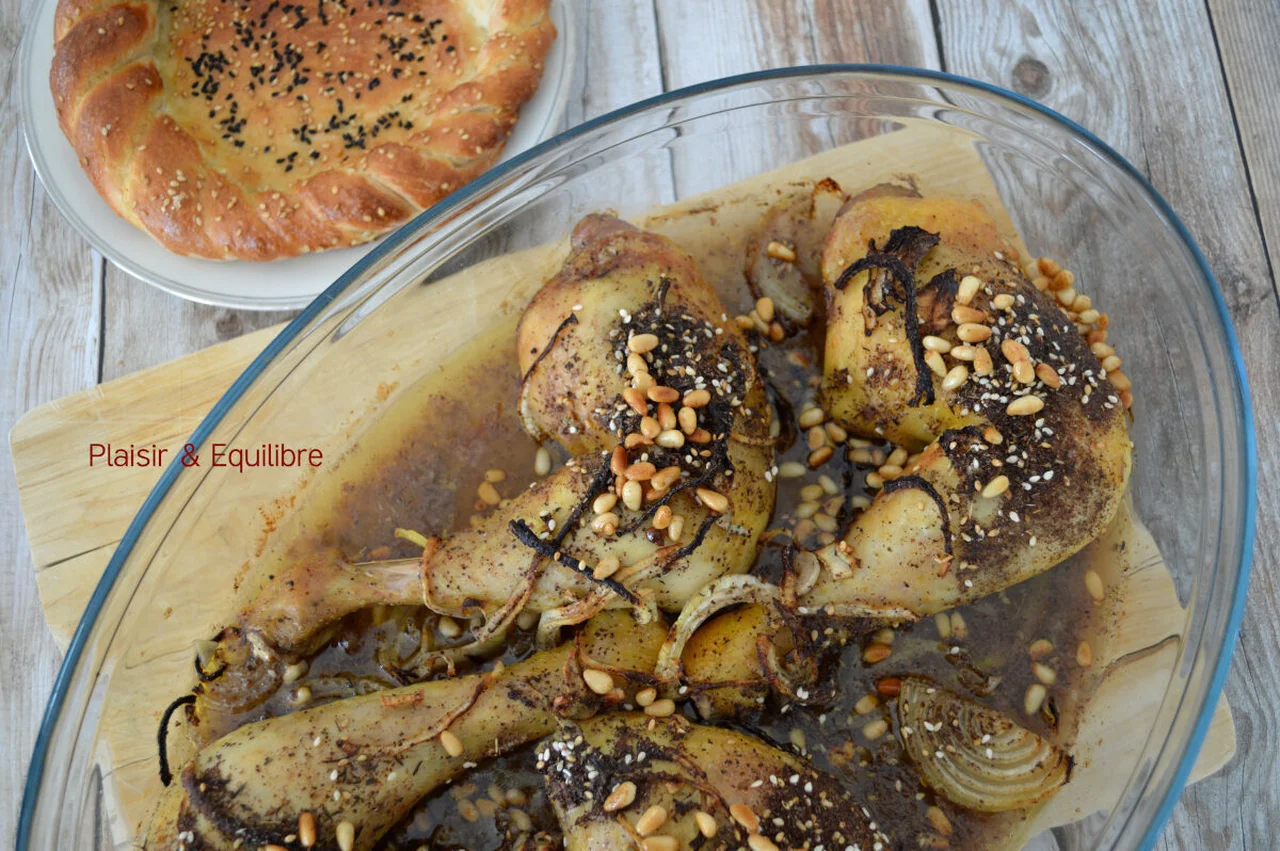 Poulet rôti au sumac et zaatar
