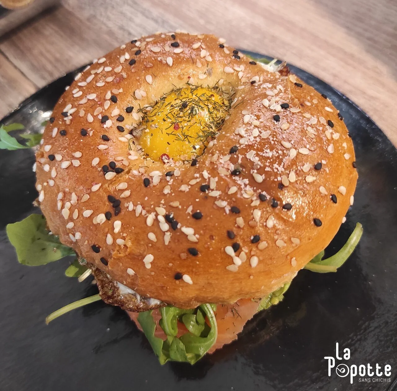 Bagel saumon fumé