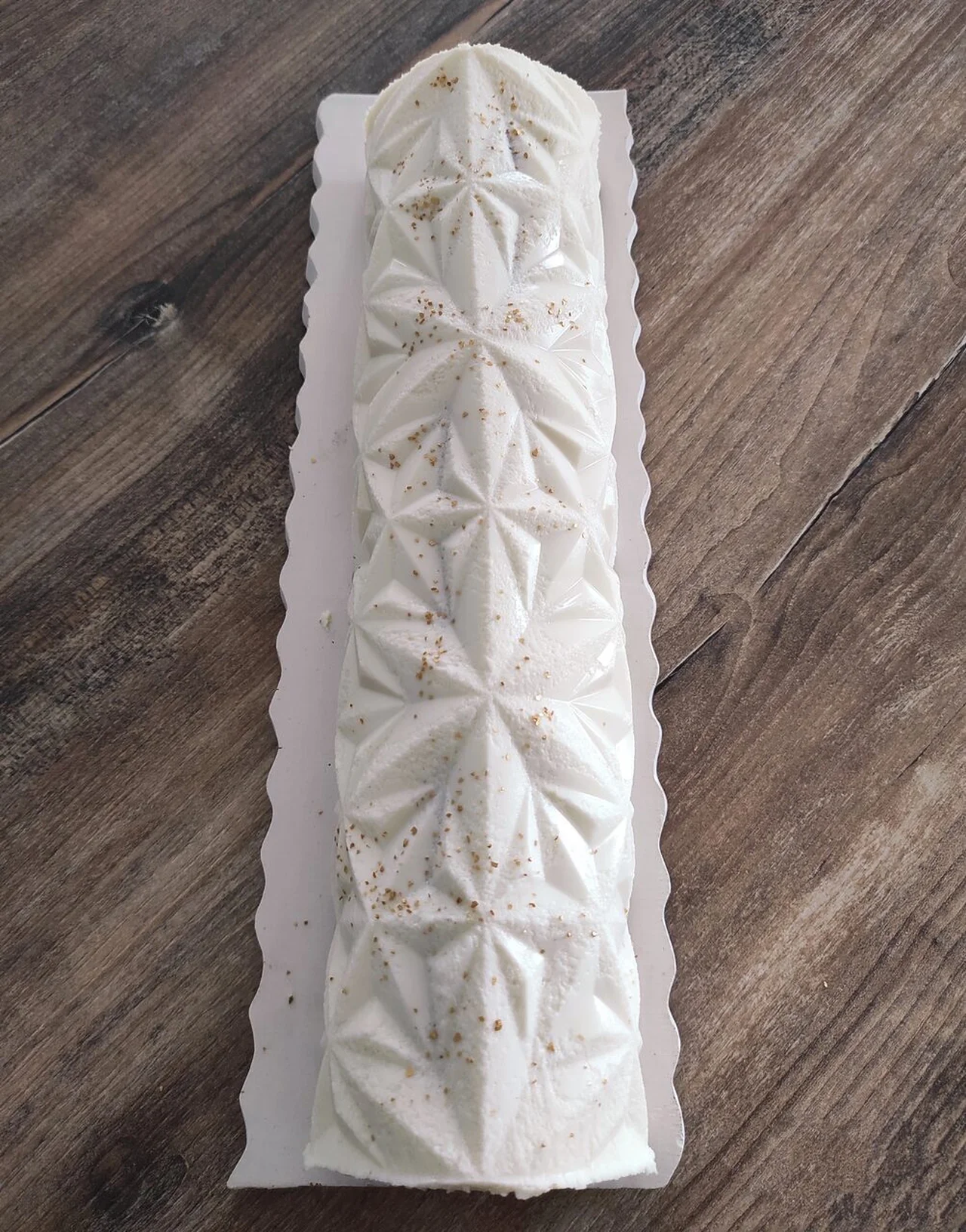 Bûche yaourt, fruits de la passion
