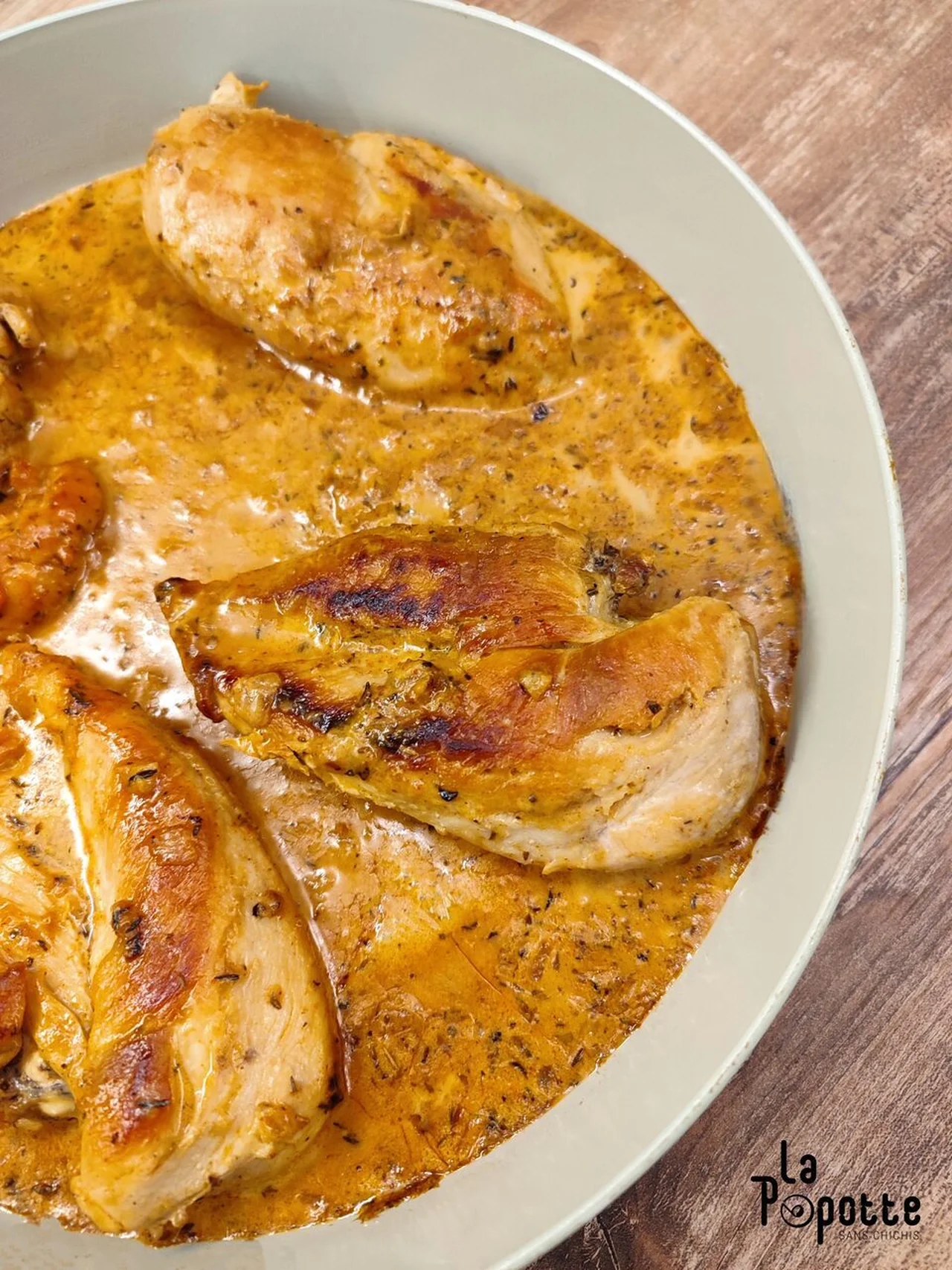 Poulet sauce cajun
