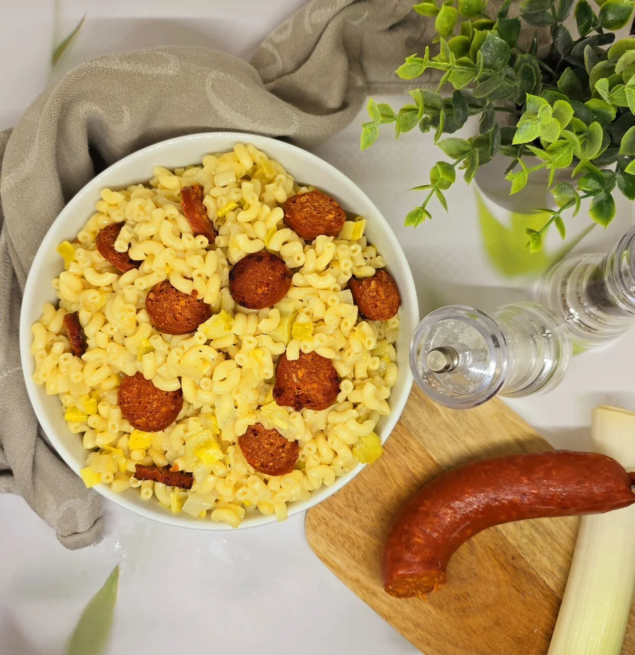 Coquillotto chorizo poireaux
