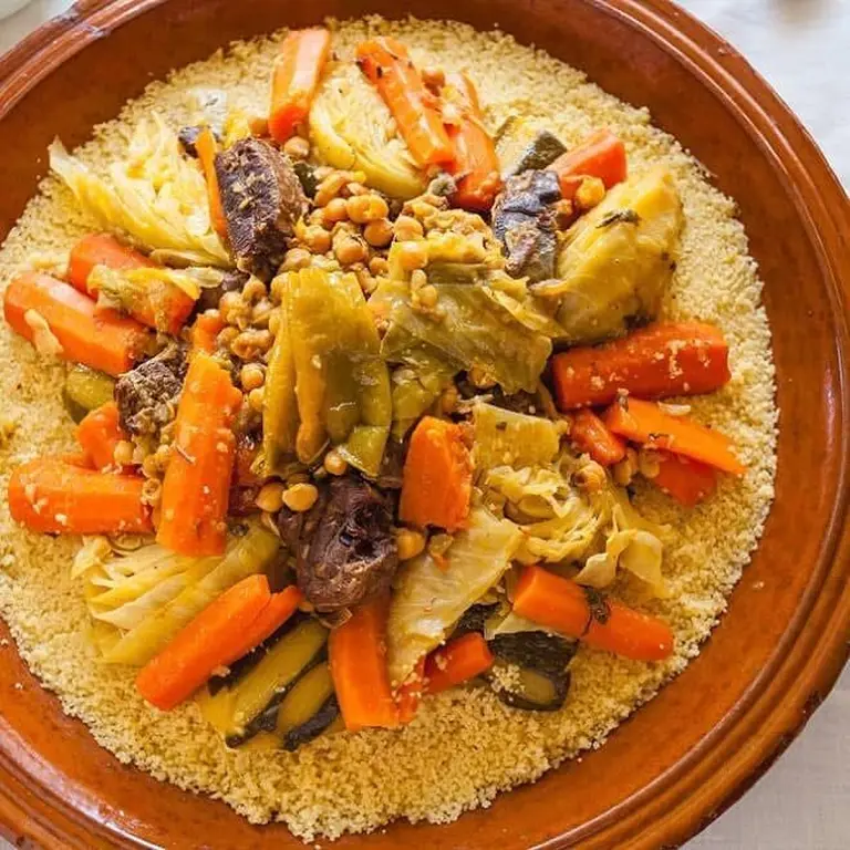 Couscous traditionnel marocain