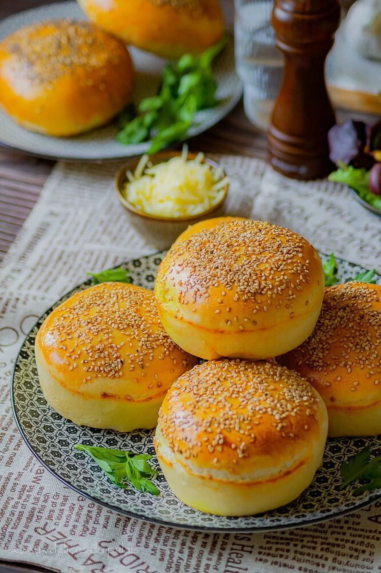 Buns à la viande à la marocaine
