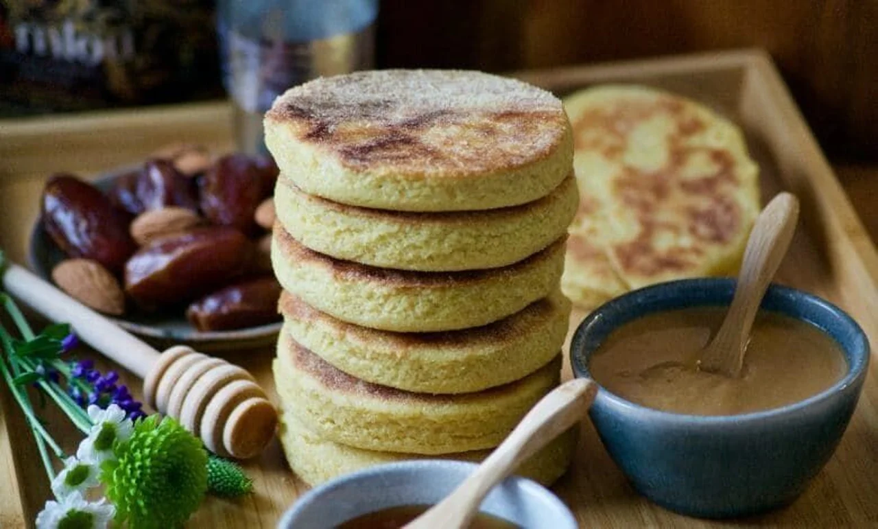 Galette de semoule marocaine