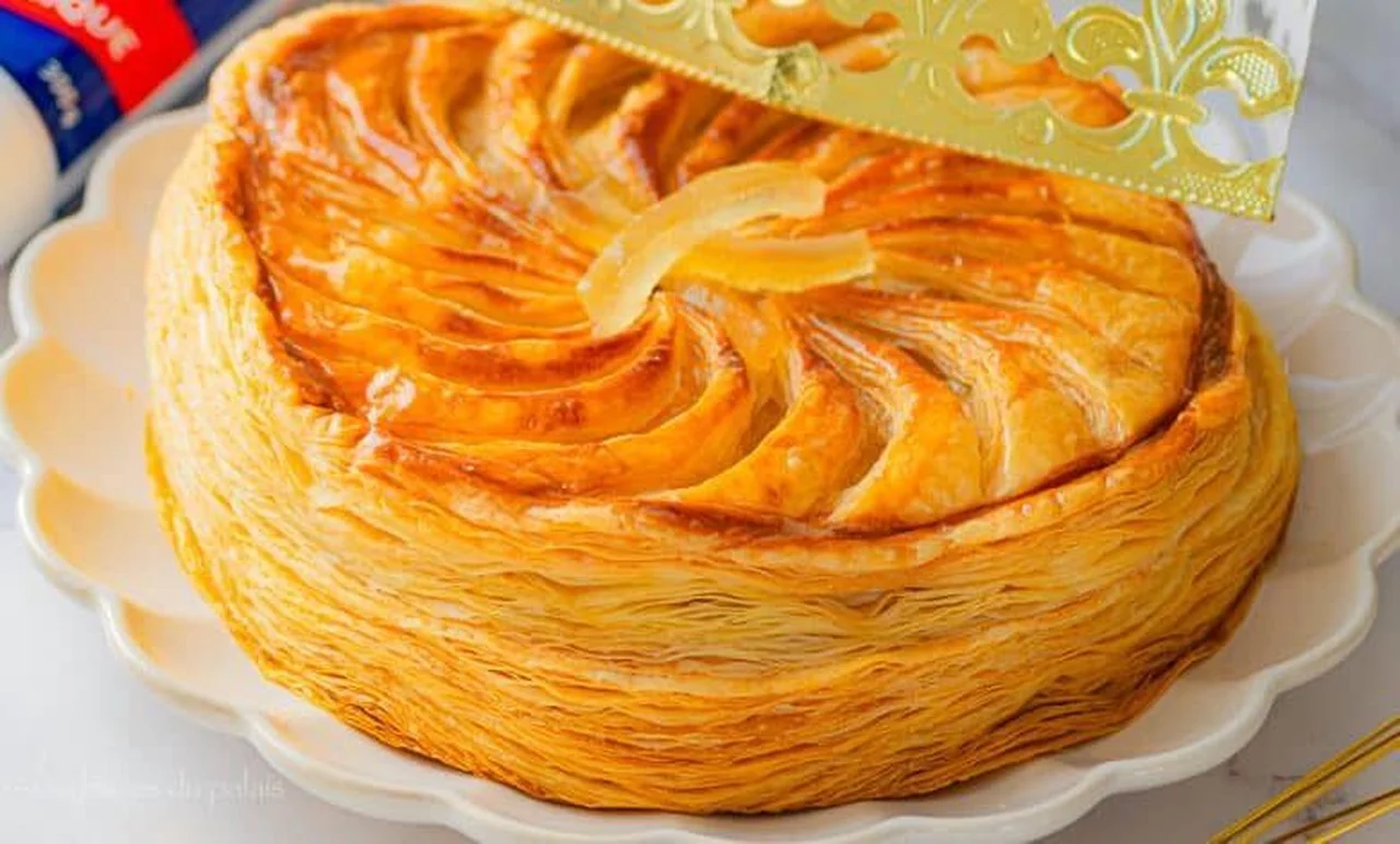 Galette des rois frangipane amande citron
