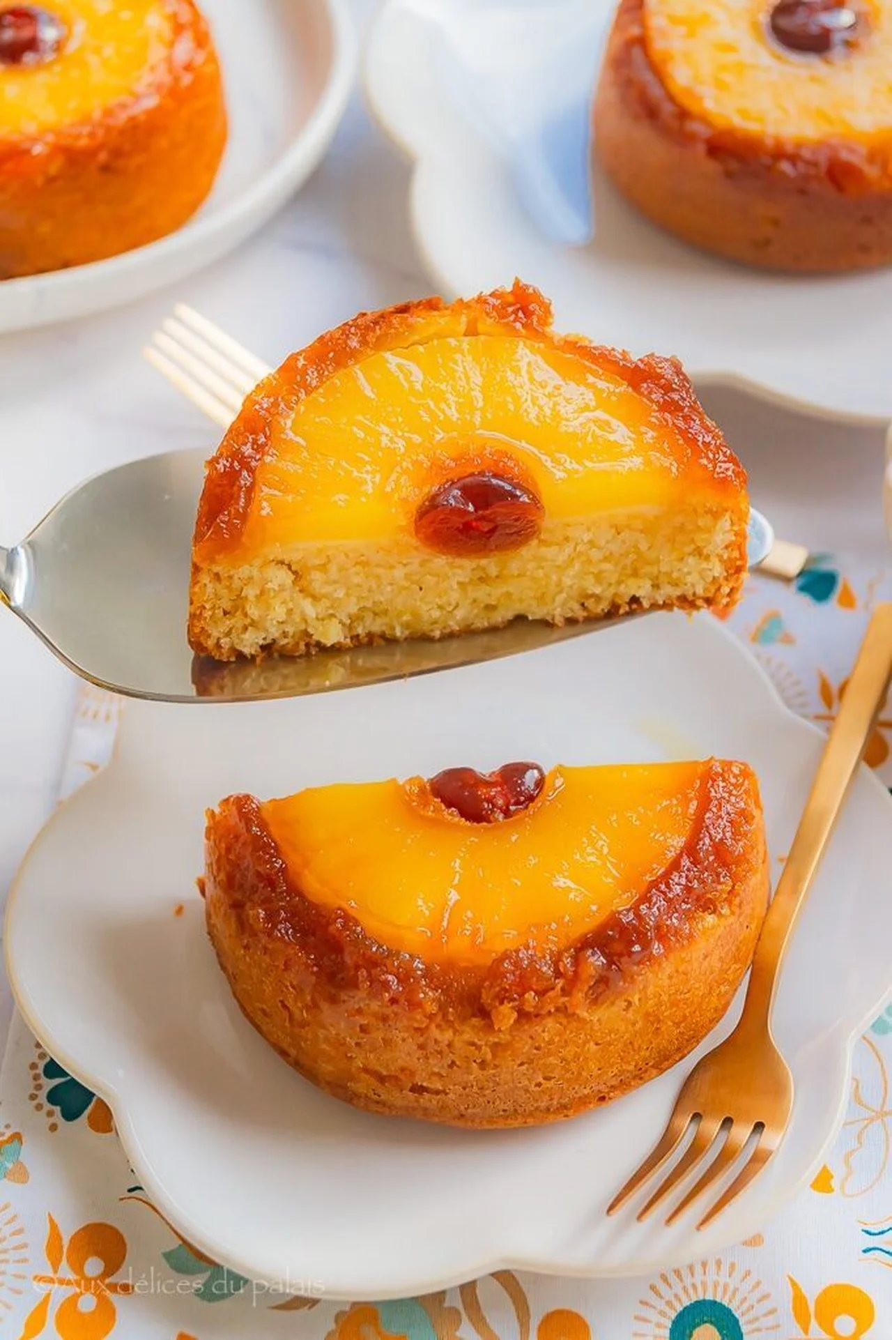 Gâteau renversé à l'ananas