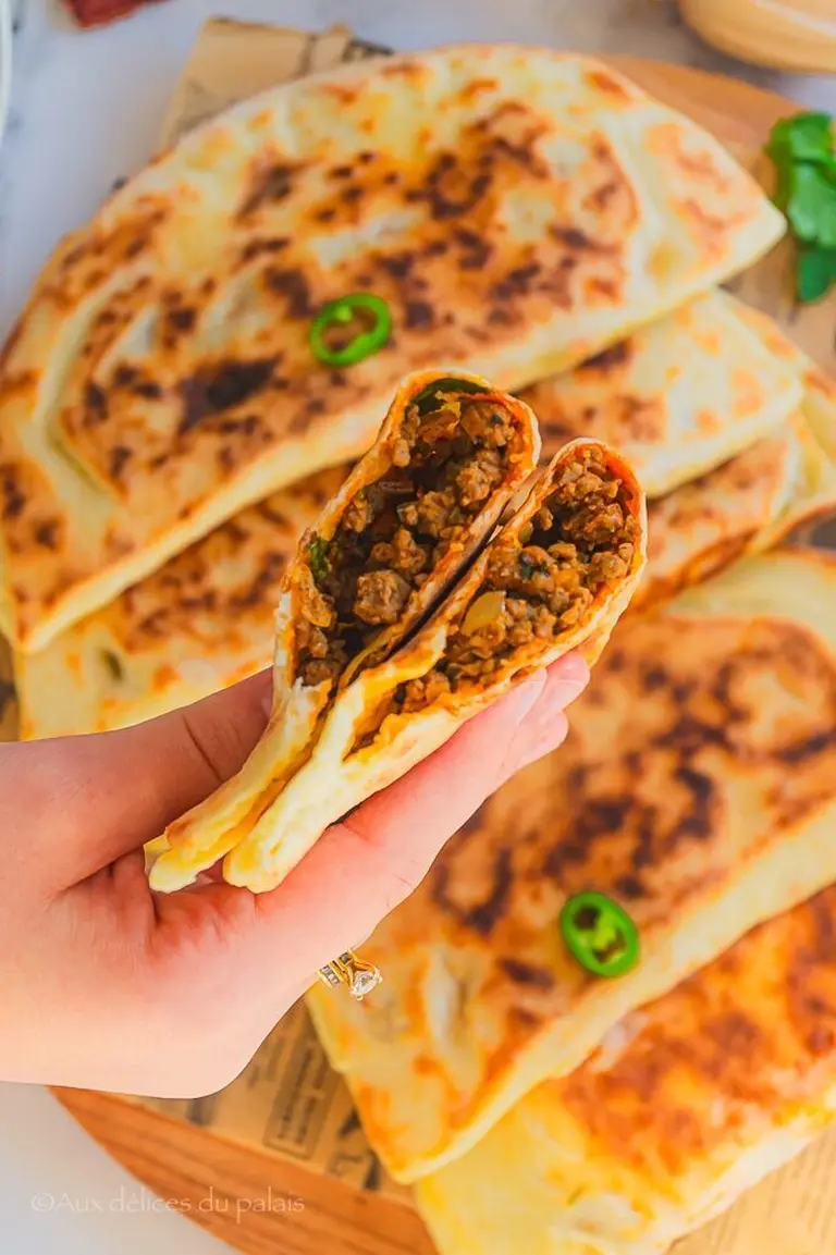 Quesadillas à la viande hachée