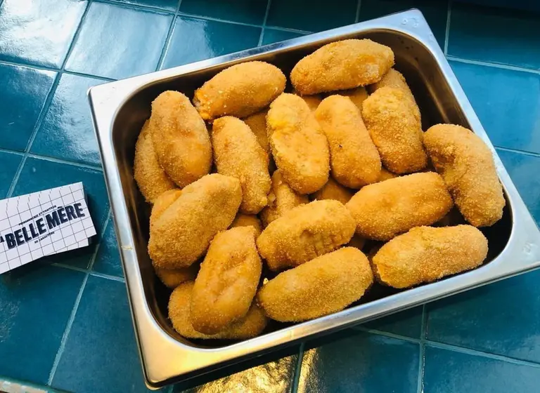 Croquettes aux crevettes grises et parmesan