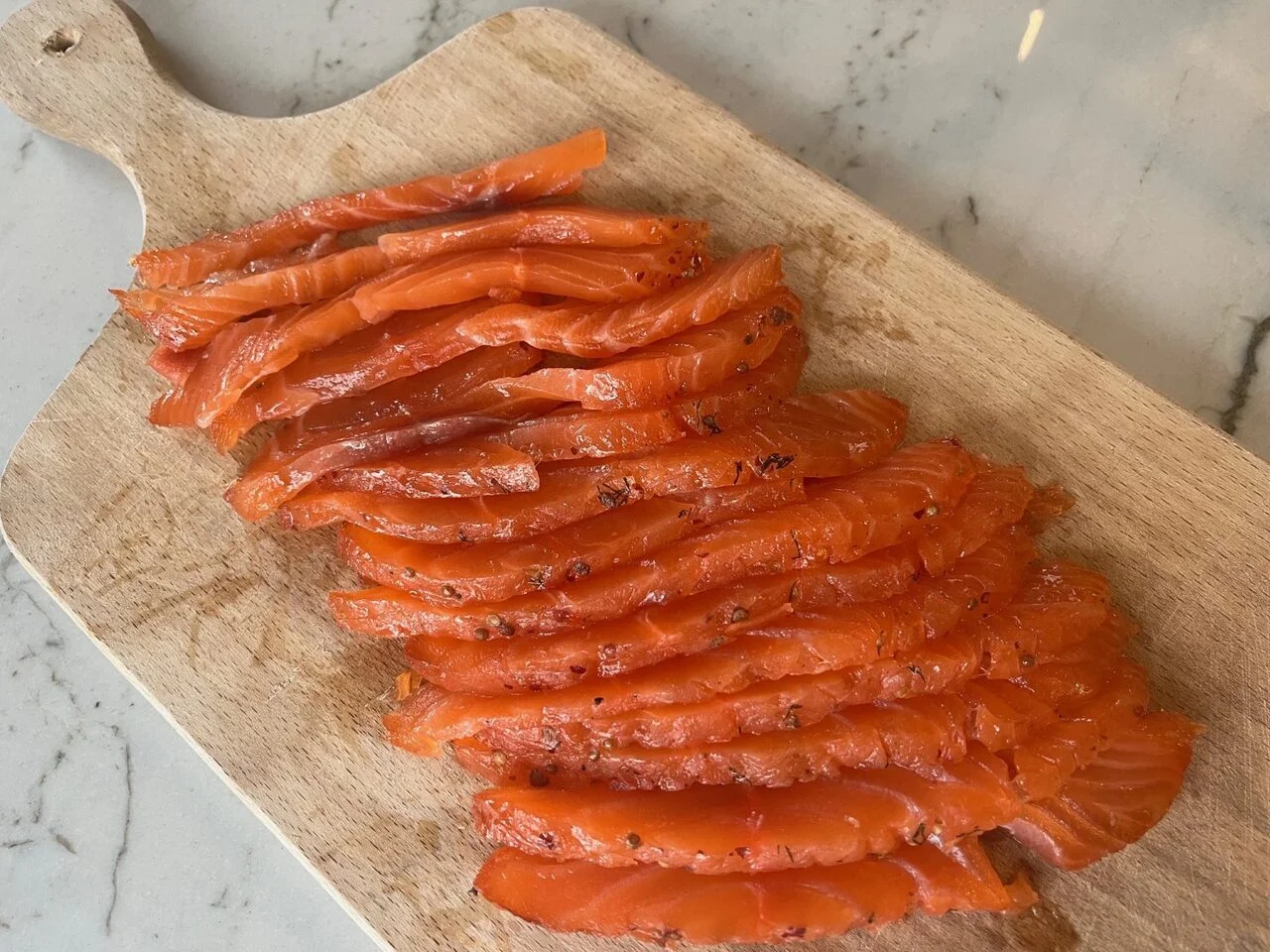 Saumon gravlax
