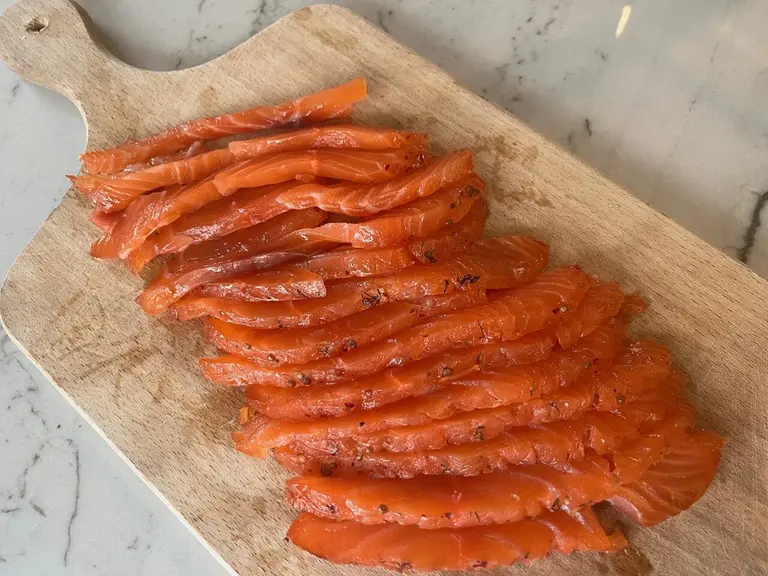 Saumon gravlax