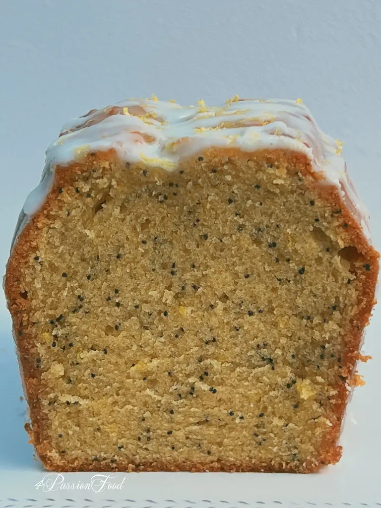 Cake au citron et graines de pavot