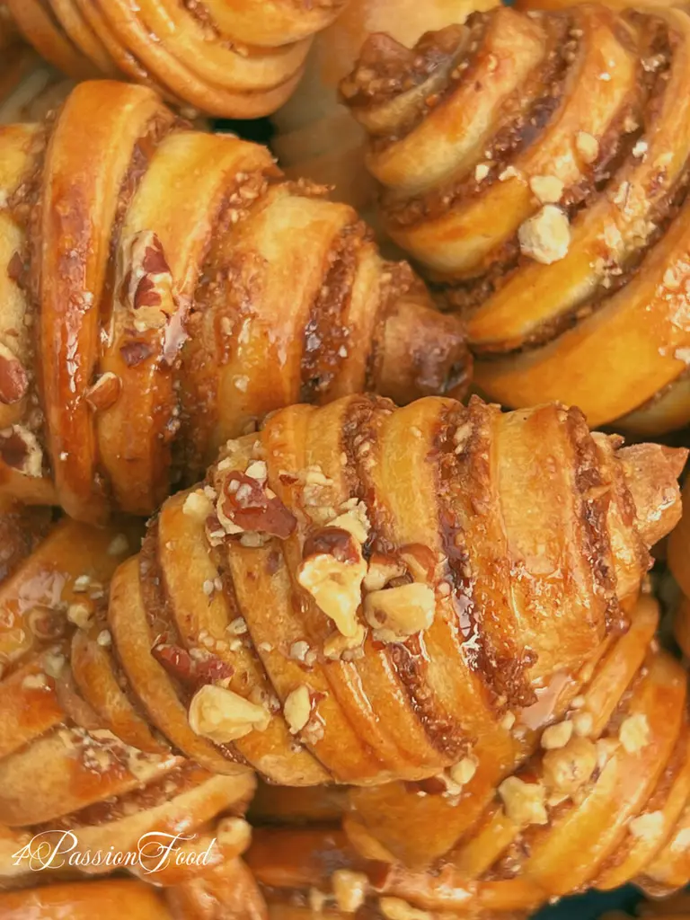 Rugelach pécan et sirop d'érable