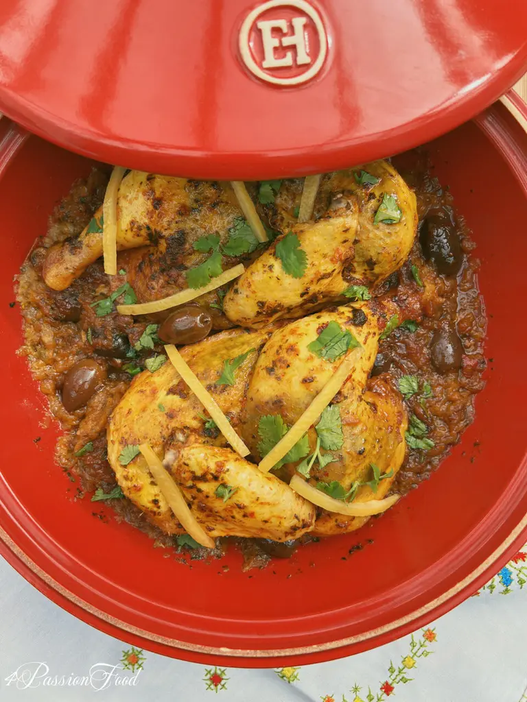 Tajine de poulet M'chermel