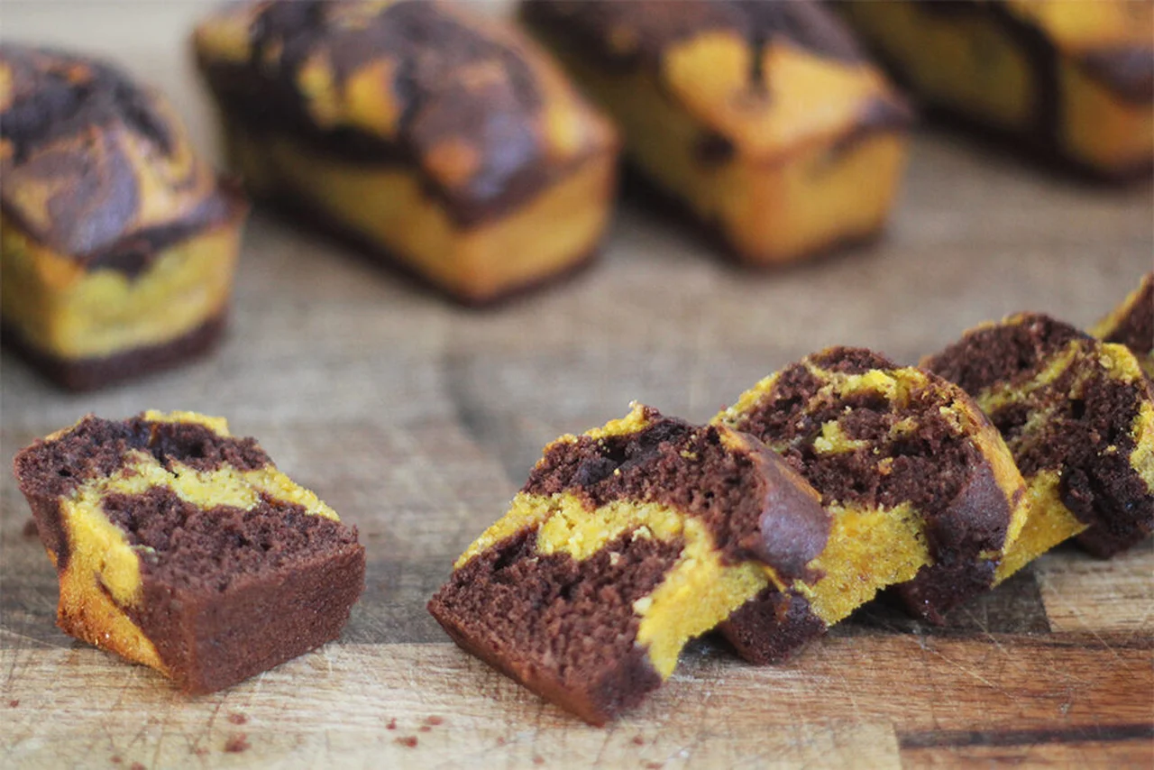 Cake potimarron chocolat