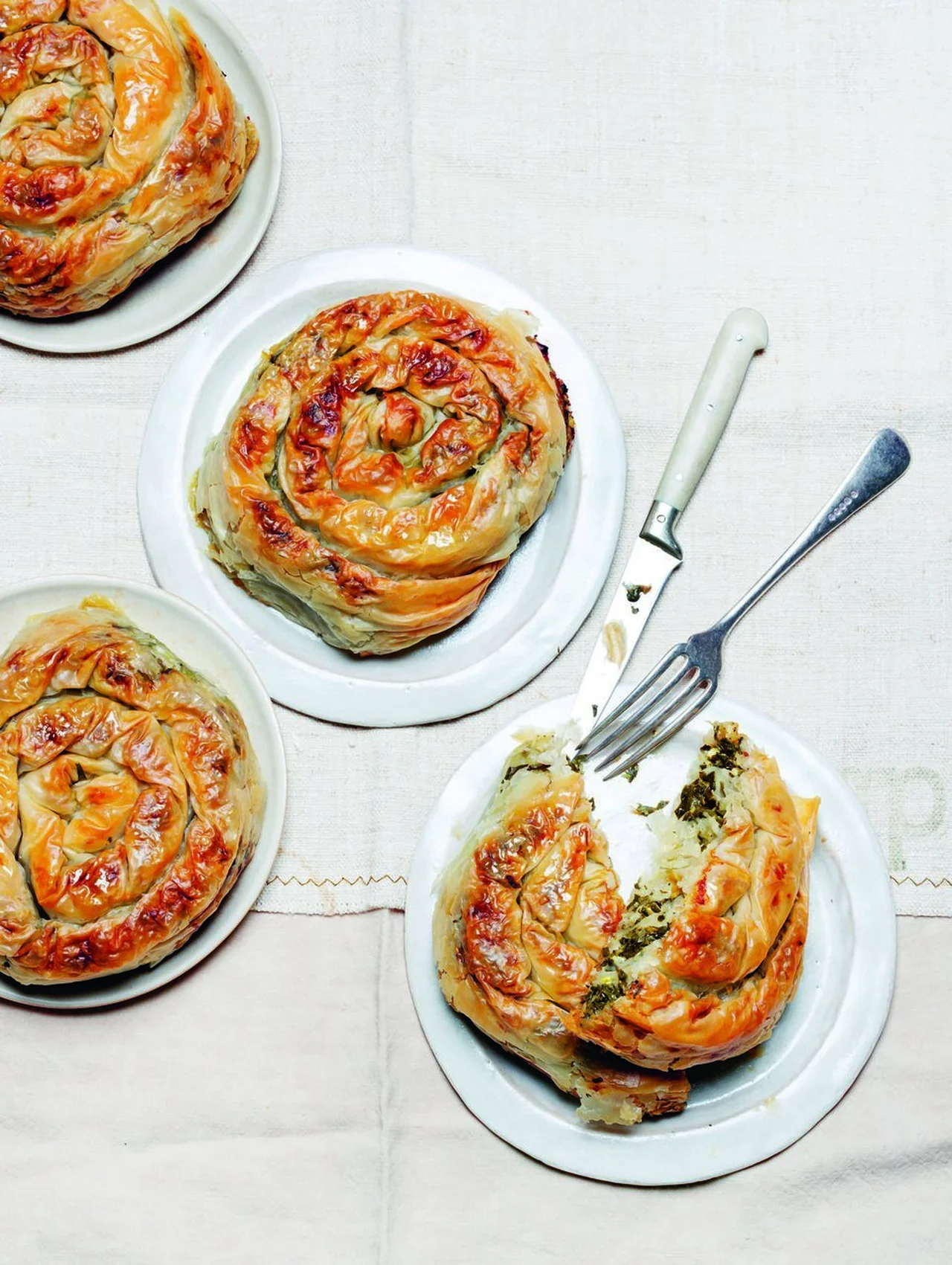 Striftari - Pita aux épinards et feta