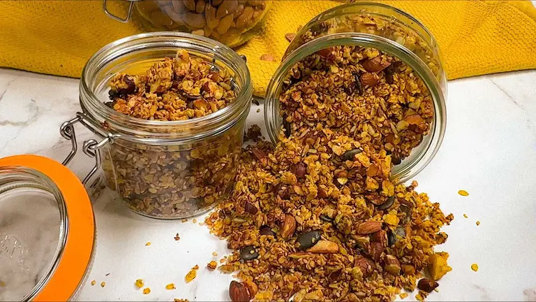 Granola salé healthy