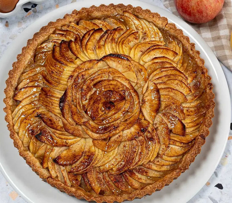 Tarte aux pommes healthy