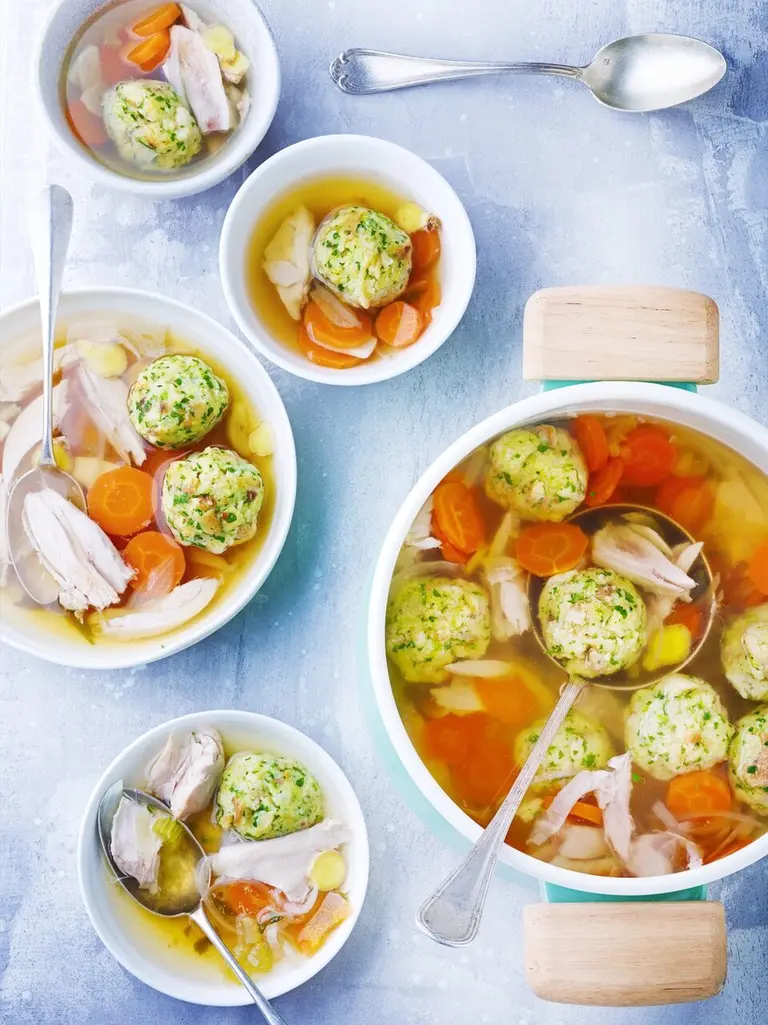 Bouillon zéro déchet à l'effiloché de lapin