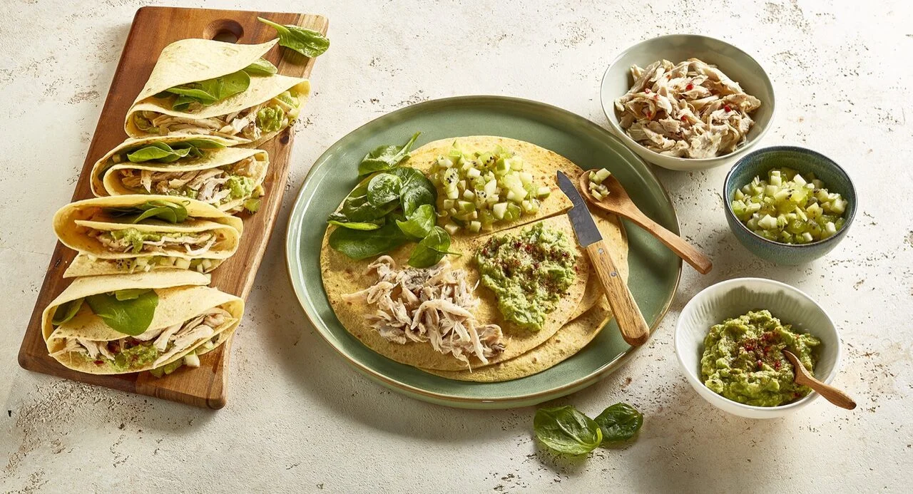 Green tortilla au lapin