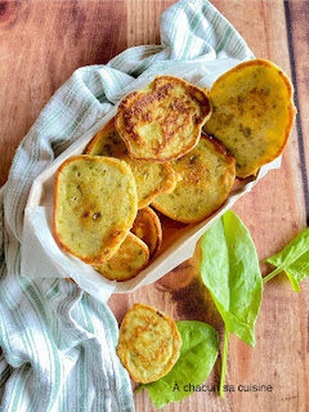 Blinis à l'oseille