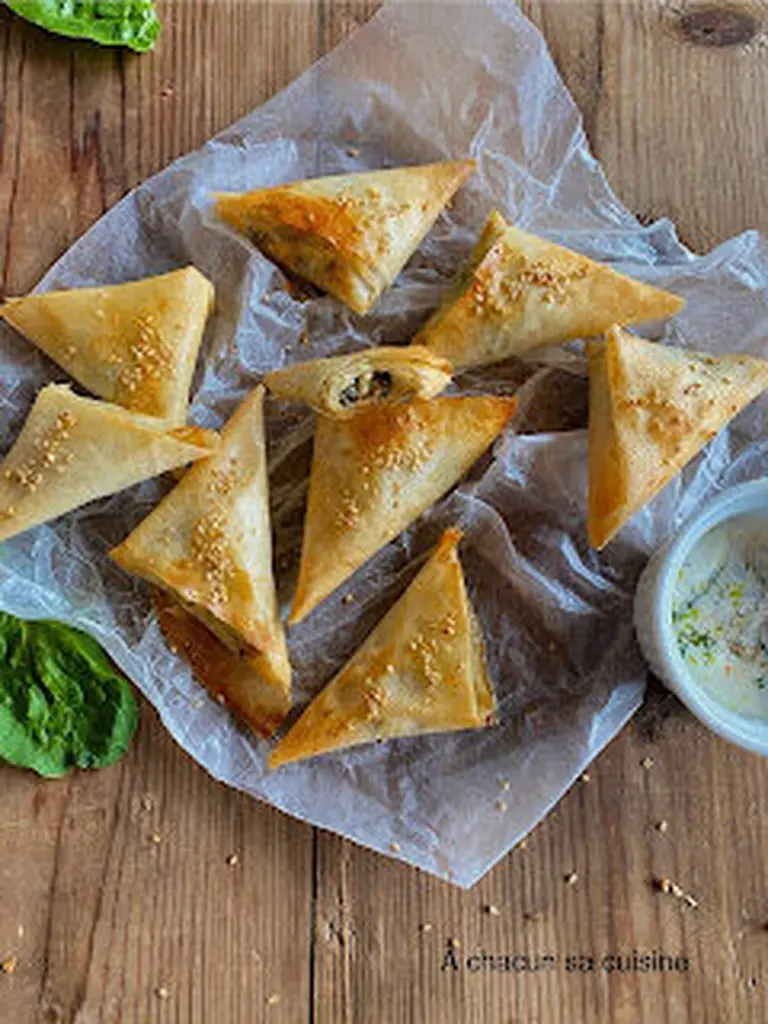 Spanakopita aux épinards