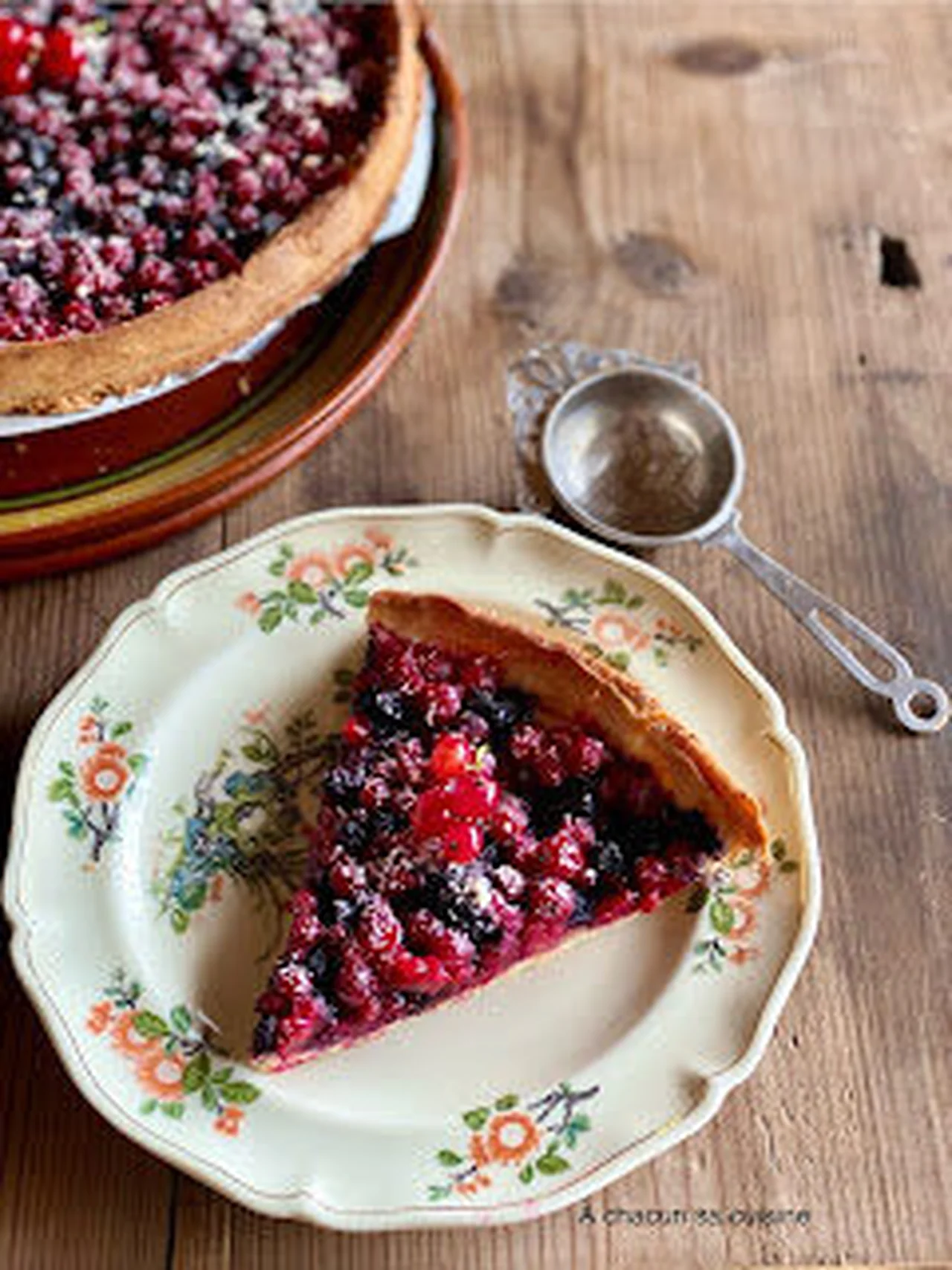 Tarte aux fruits divers