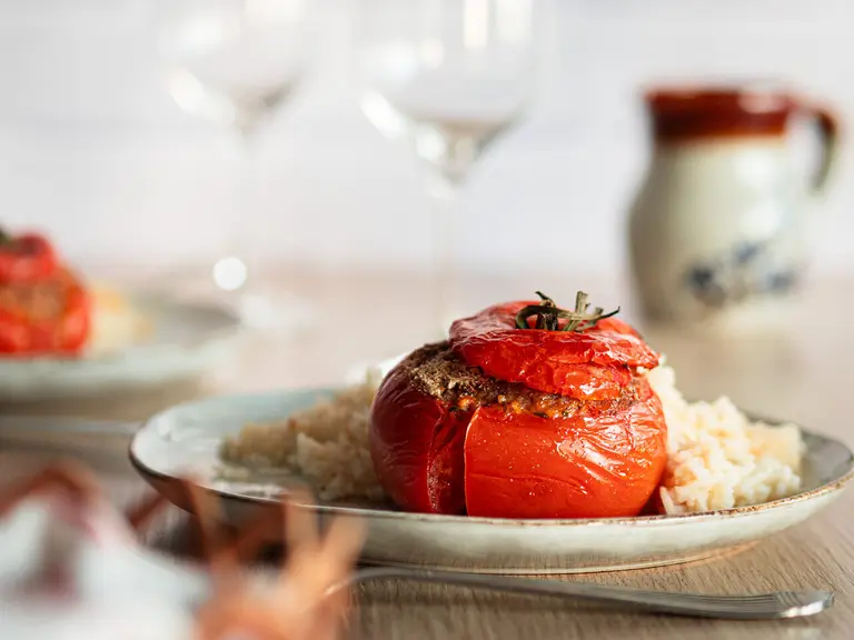 Tomates farcies vegan