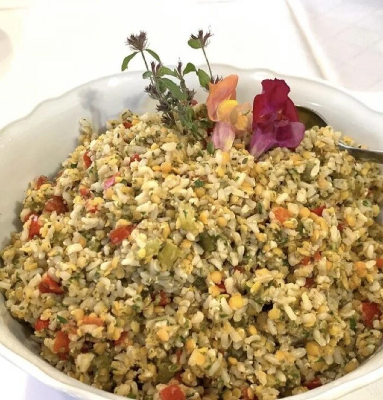 Salade de lentilles