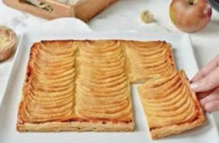 Tarte feuilletée aux pommes