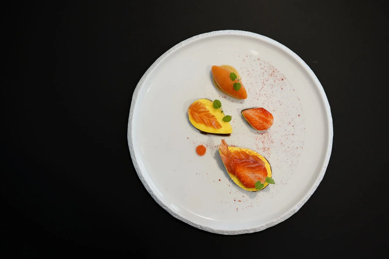 Parfait au rooibos et fraises des bois