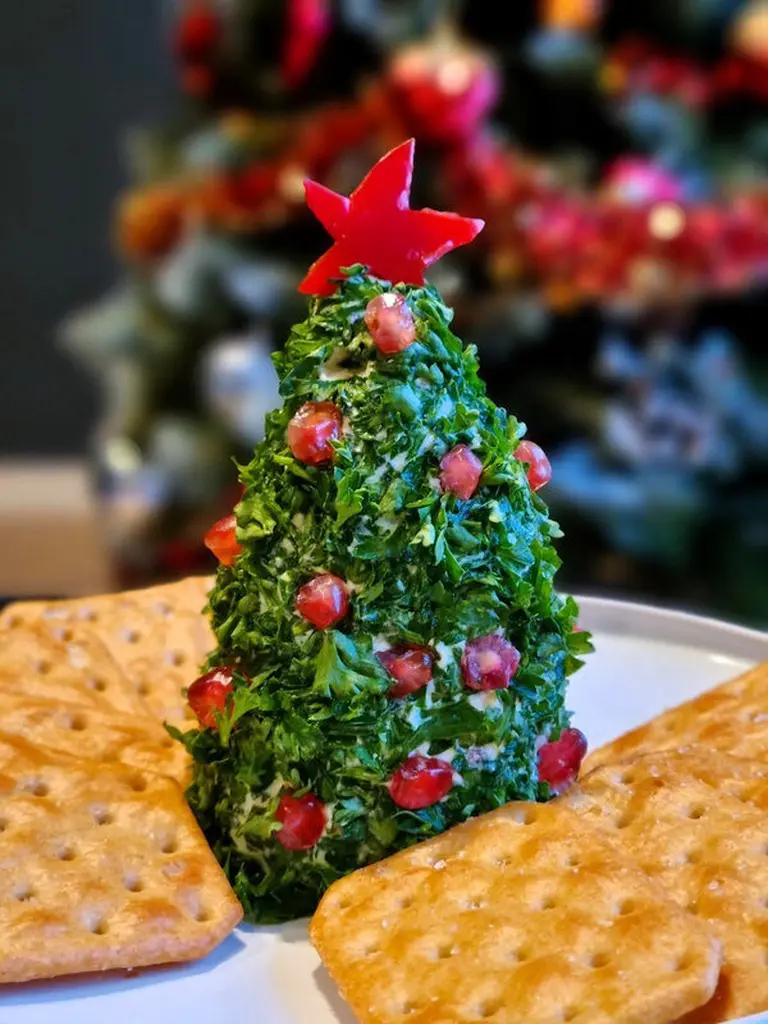 Sapin fromagé pour Noël